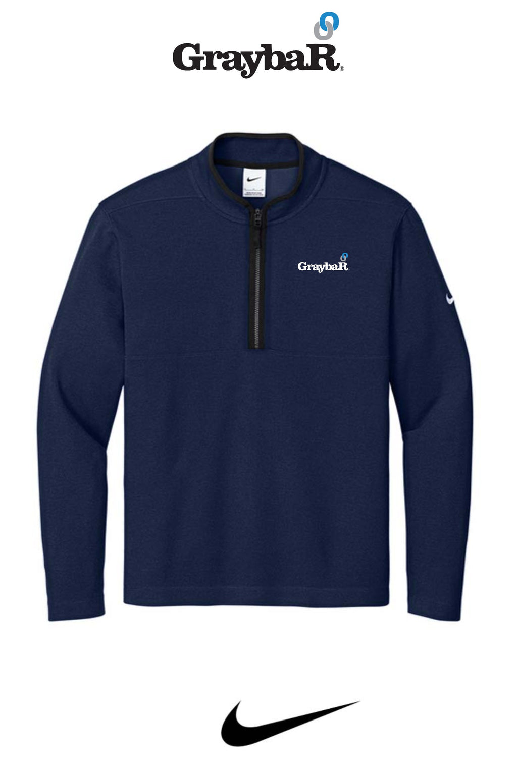 Nike Textured 1/2-Zip Cover-Up