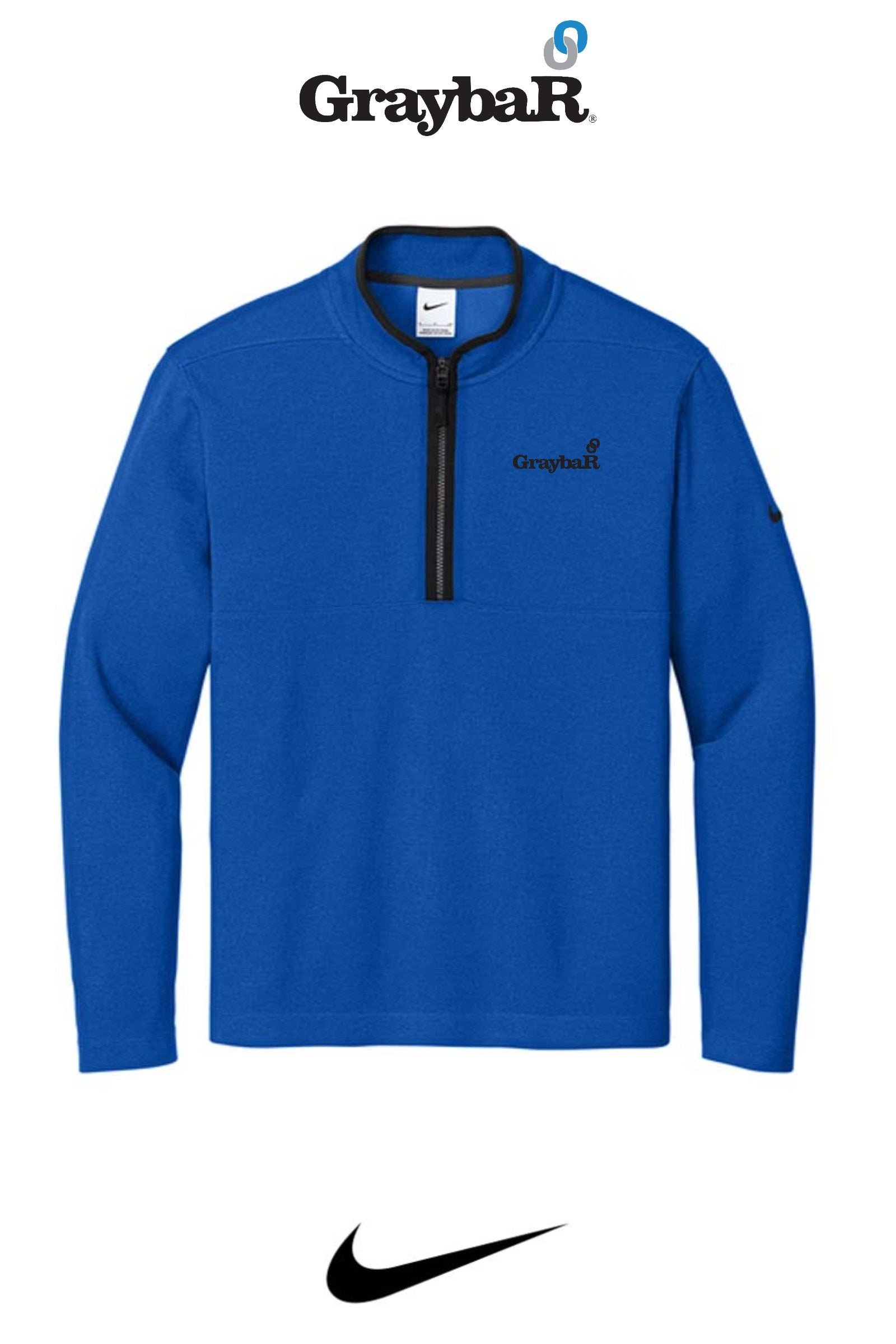 Nike Textured 1/2-Zip Cover-Up