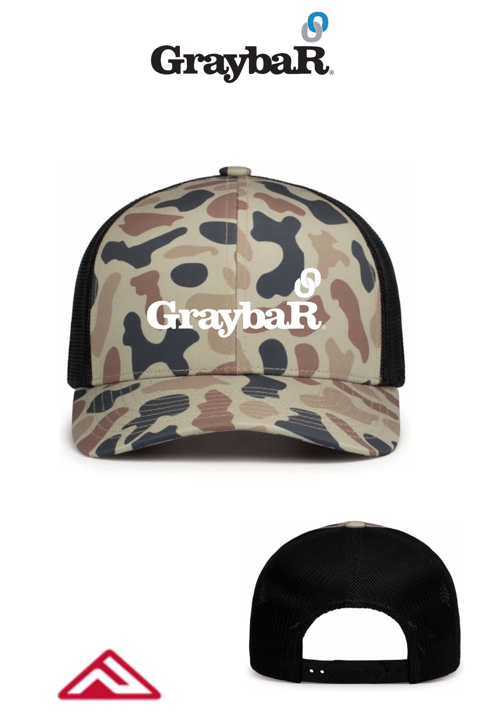 WEEKENDER DUCK CAMO TRUCKER SNAPBACK CAP