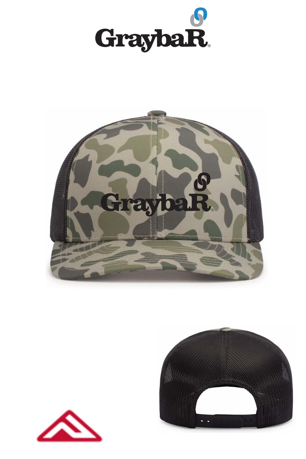 WEEKENDER DUCK CAMO TRUCKER SNAPBACK CAP