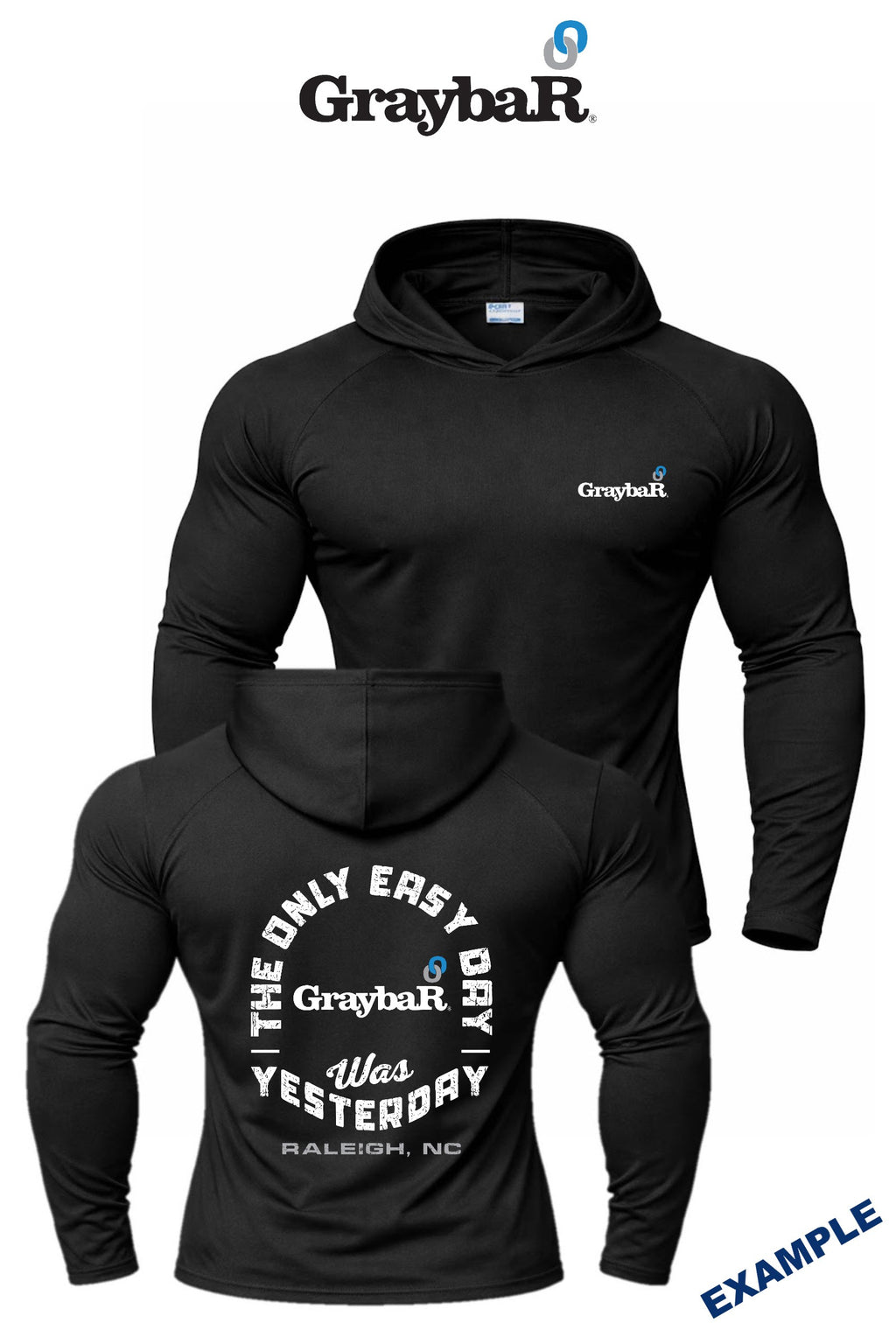 Port & Co™ Performance Pullover Hooded UPF50 Tee