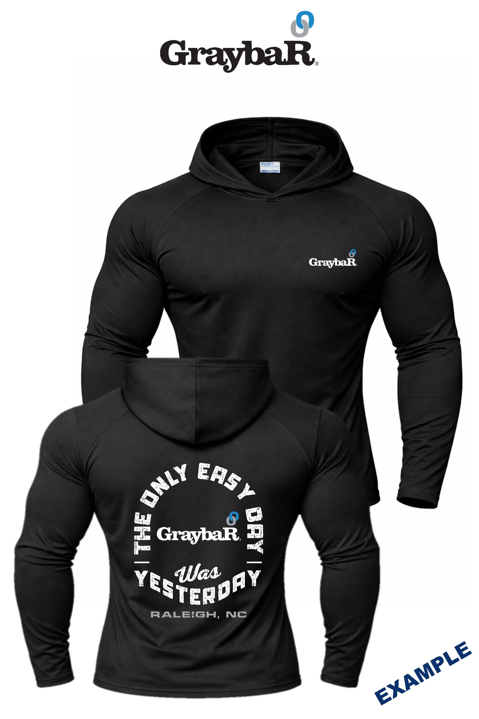 Port & Co™ Performance Pullover Hooded UPF50 Tee