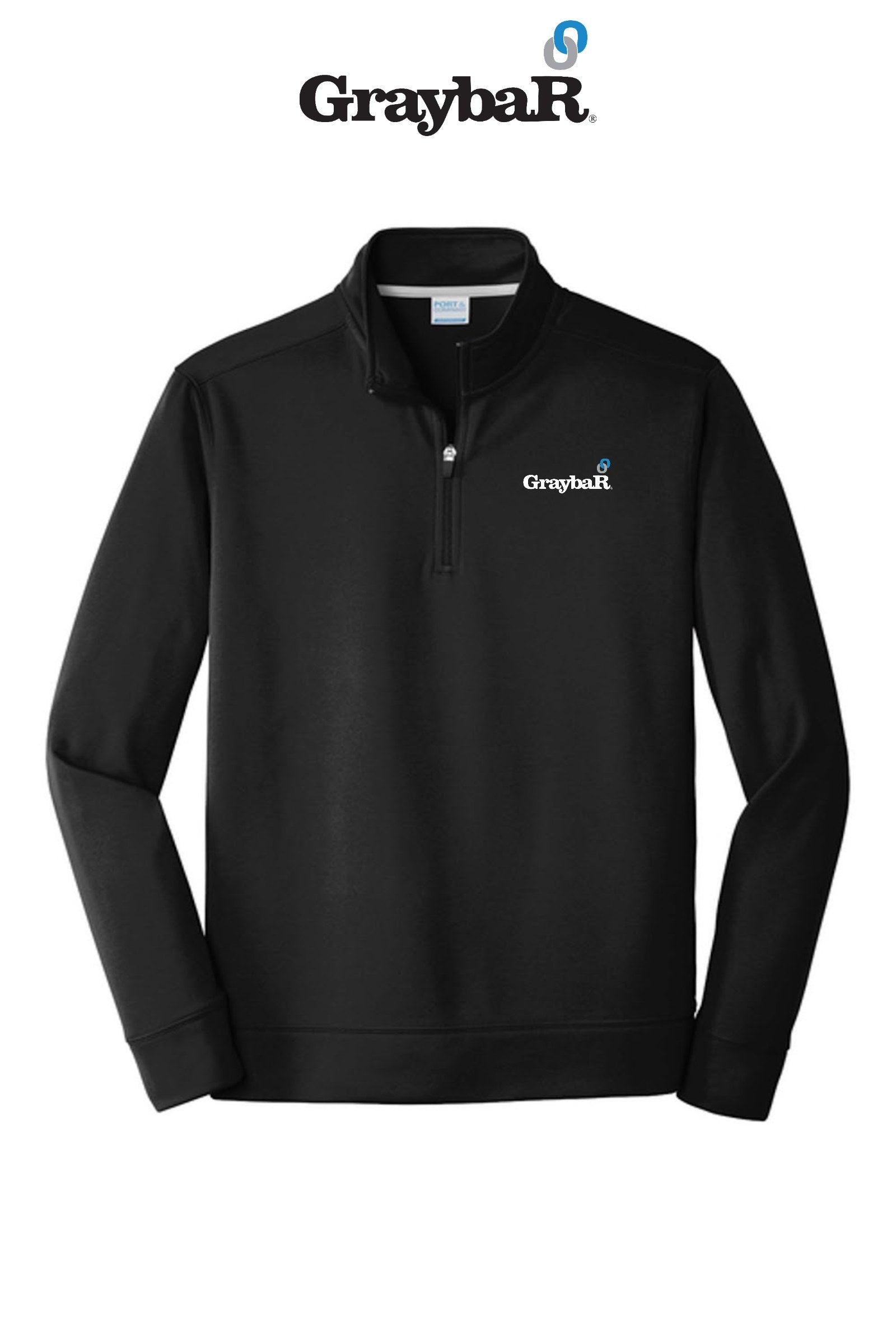 Port & Co™ Performance Fleece 1/4-Zip Pullover Sweatshirt