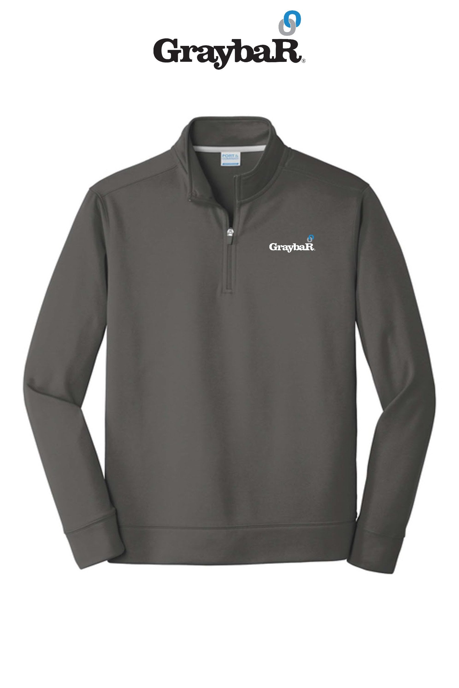 Port & Co™ Performance Fleece 1/4-Zip Pullover Sweatshirt