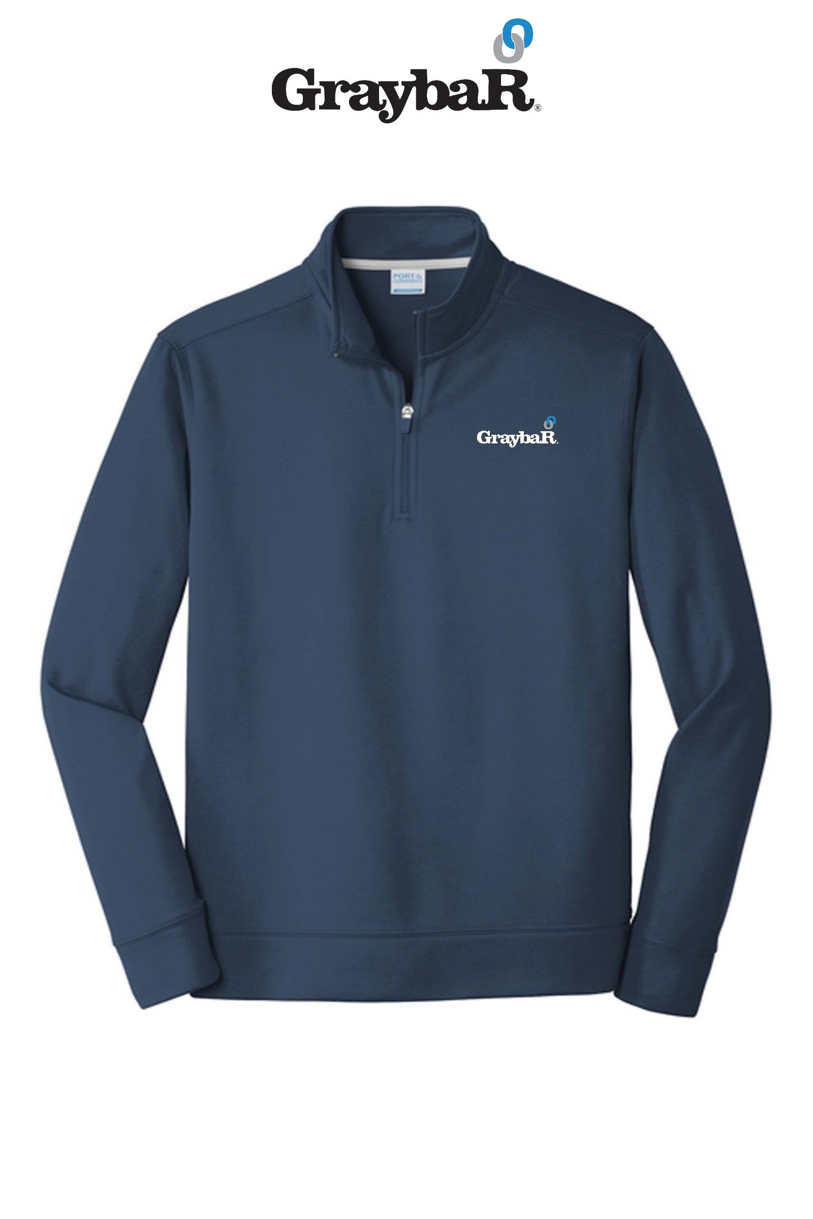 Port & Co™ Performance Fleece 1/4-Zip Pullover Sweatshirt