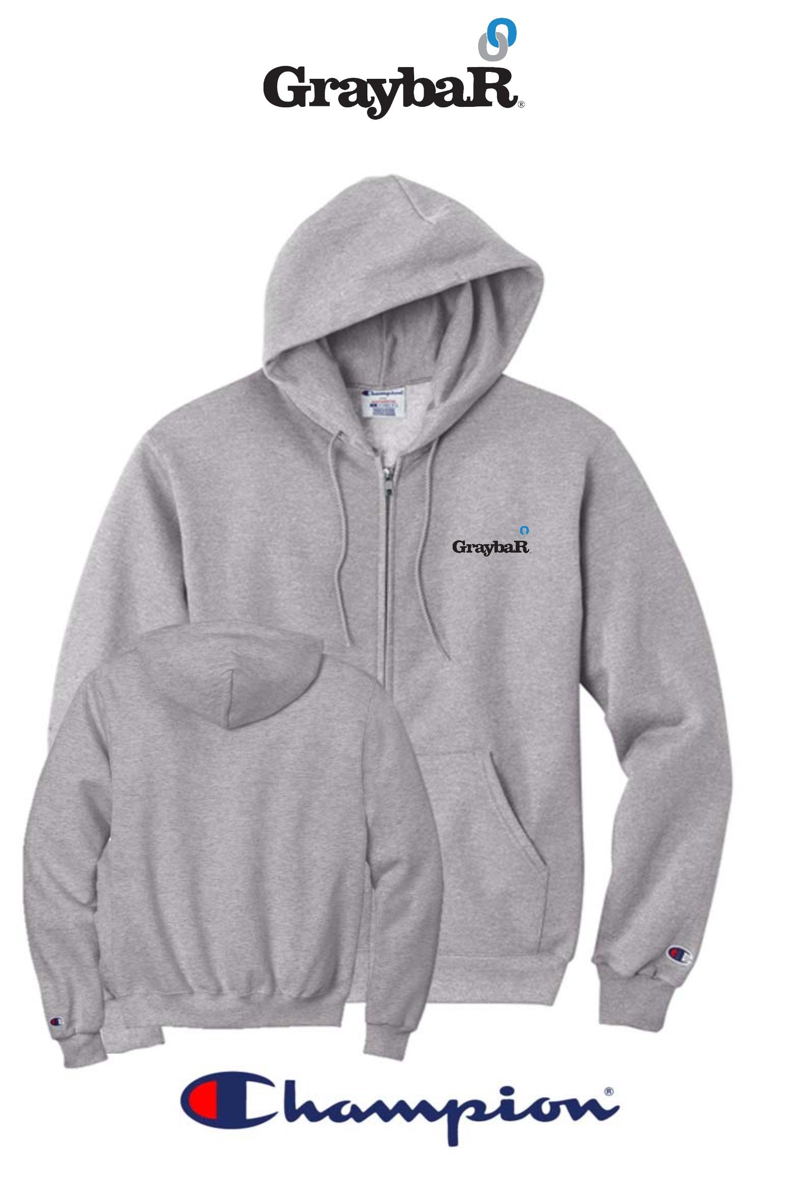 Champion® Powerblend® Full-Zip Hoodie