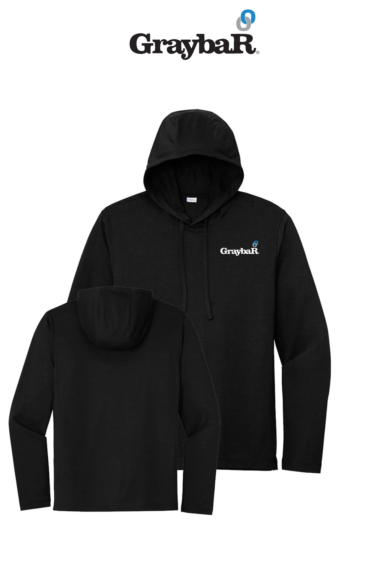 Sport-Tek® PosiCharge® Tri-Blend Wicking Long Sleeve Hoodie