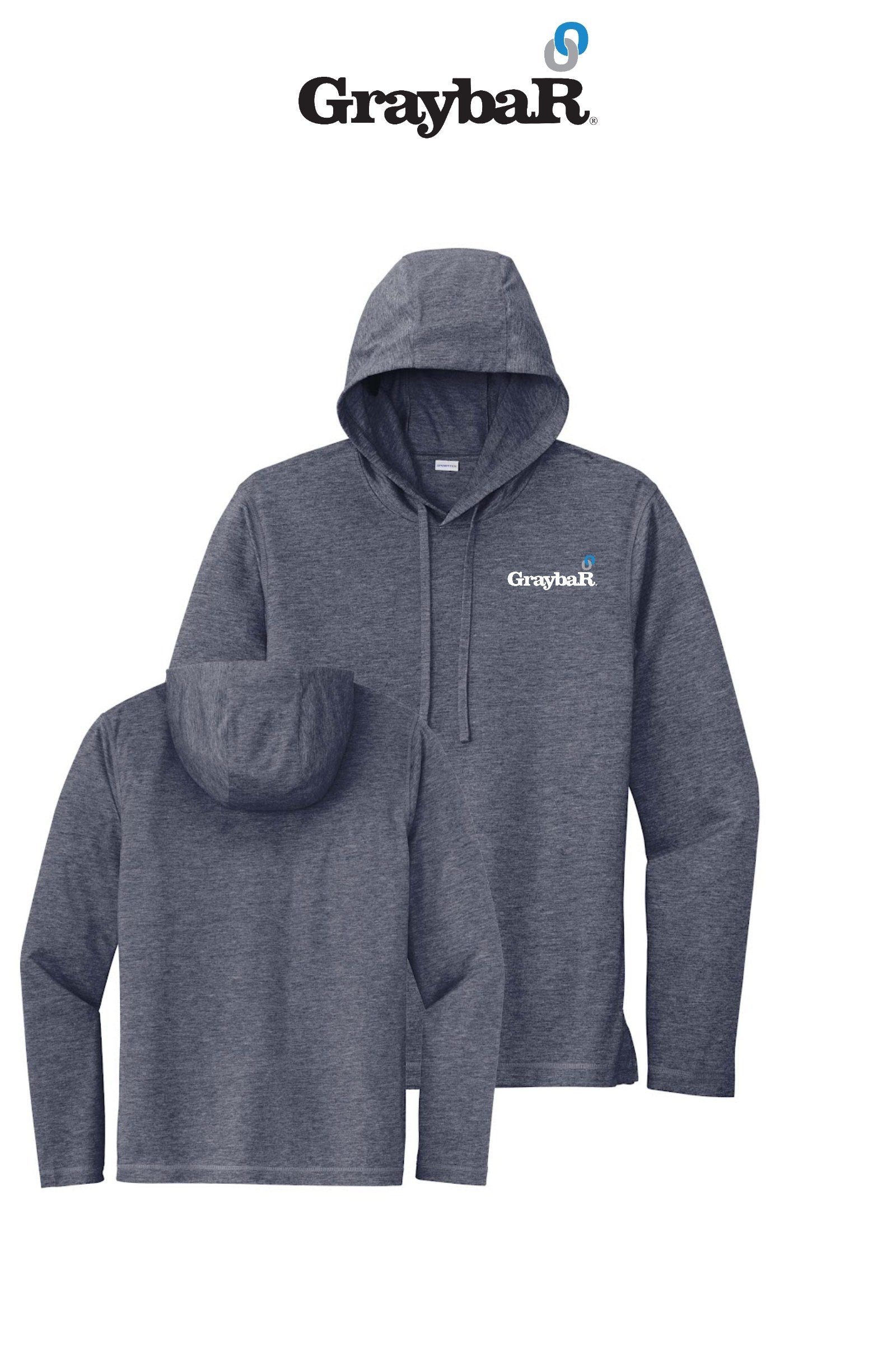 Sport-Tek® PosiCharge® Tri-Blend Wicking Long Sleeve Hoodie