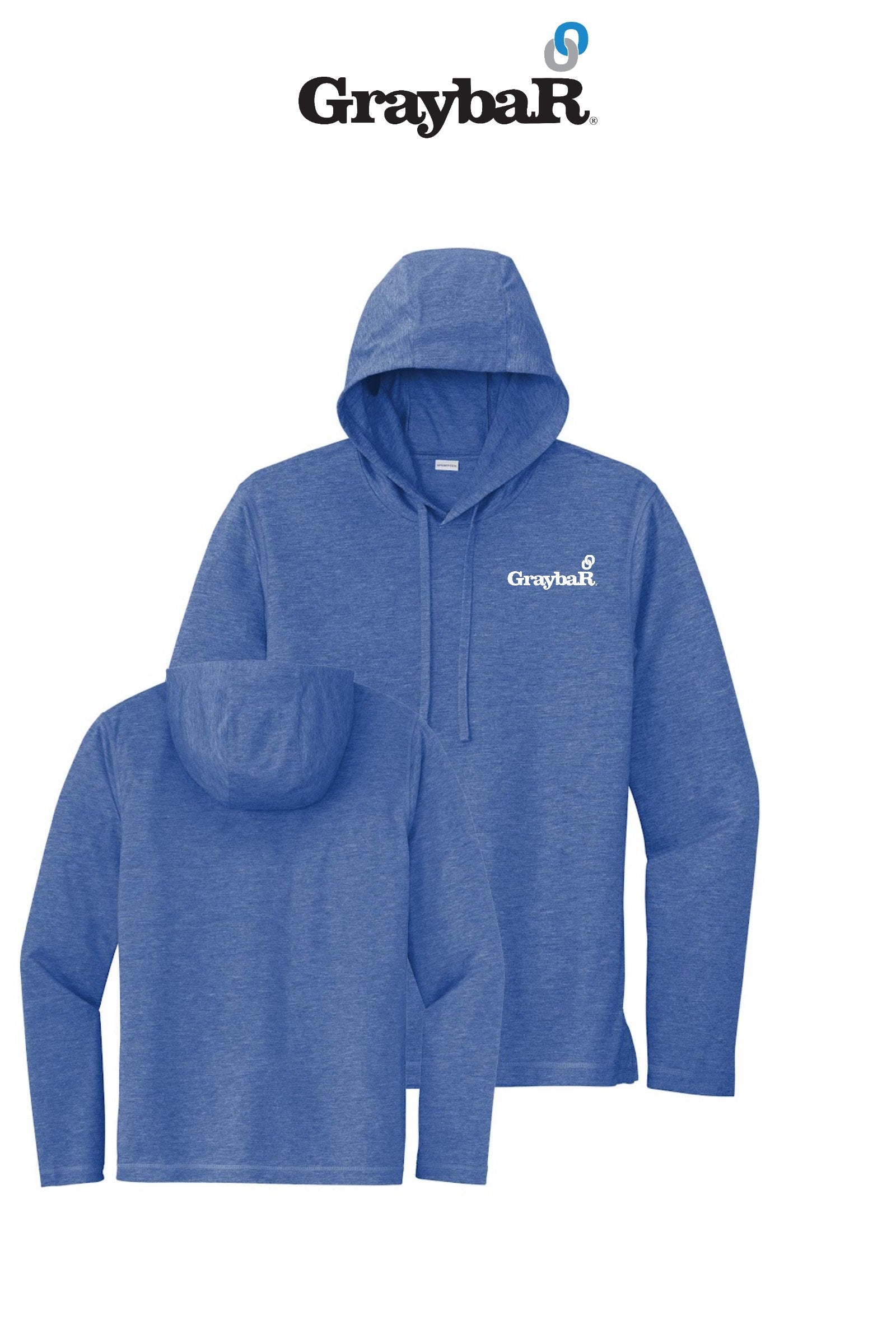 Sport-Tek® PosiCharge® Tri-Blend Wicking Long Sleeve Hoodie